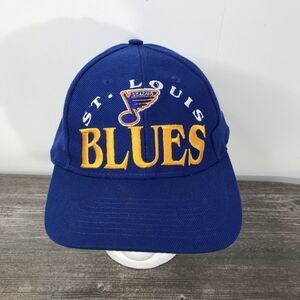 Vintage 90s St. Louis Blues The Game Snapback Hat Cap NHL Hockey